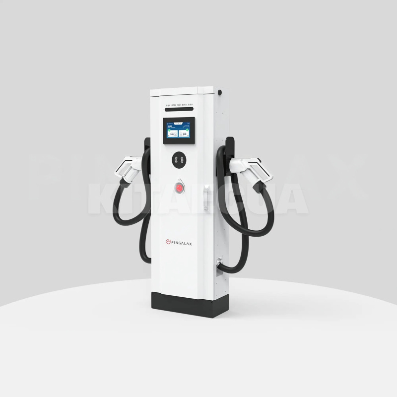 Зарядная станция коммерческая для электромобилей 40 кВт 1-разъем GB/T DC Pingalax (40kW-DC-EV-WZ2-GBT-W)