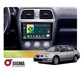Штатная магнитола X9464 4+64 ГБ 9" Subaru Impreza GG 2002-2007 SIGMA4car