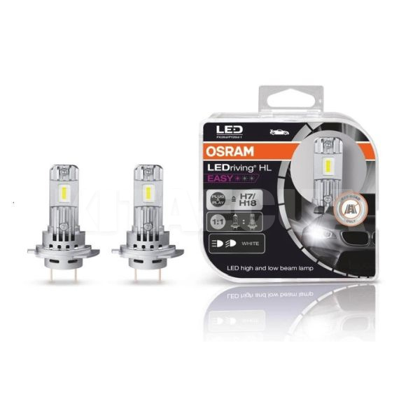 LED лампа для авто LEDriving HL H7/H18 16W 6500K (комплект) Osram (64210DWESY-HCB)