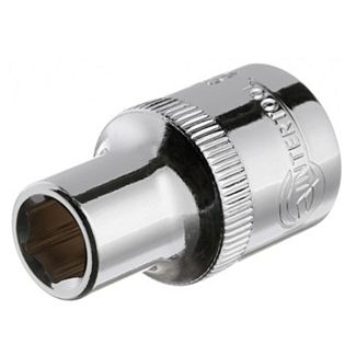 Головка торцевая 6-гранная 9 мм 1/2" 38 мм Intertool
