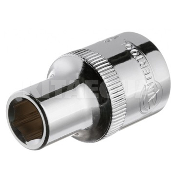 Головка торцева 6-гранна 9 мм 1/2" 38 мм Intertool (ET-0009)