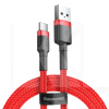 Кабель USB - Lightning 1.5A Cafule 2м красный BASEUS (CALKLF-C09)