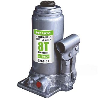 Домкрат гідравлічний пляшковий до 8т (200мм-385мм) BELAUTO