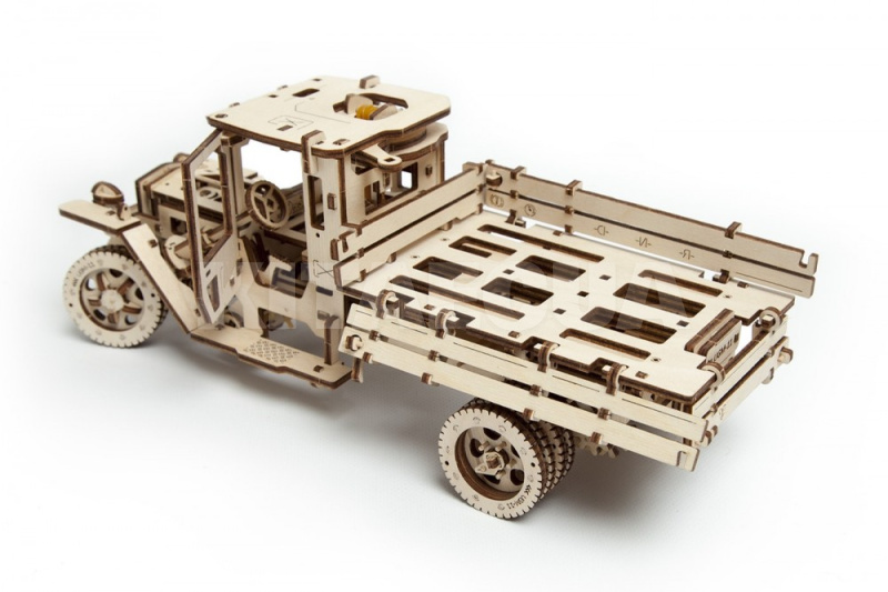 Механічна модель 3D пазл "Вантажівка UGM-11" UGEARS (70015) - 10