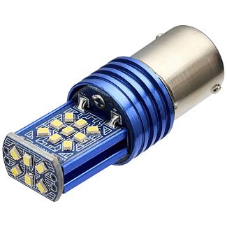 LED лампа для авто T25 P21W 12V 6000K 24 светодиода TBS Design