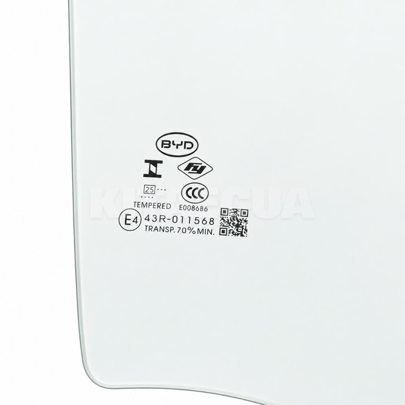 Стекло правой передней двери BYD на BYD EV Yuan Plus (13167830-00) - 3