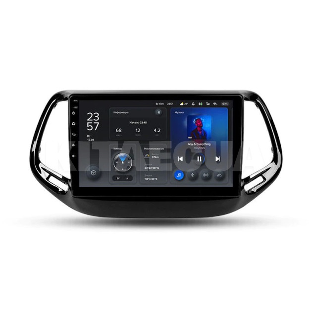 Штатна магнітола X1 2+32Gb 10" Jeep Compass 2 MP 2016-2018 Teyes (26823)