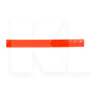 Браслет-смужка світловідбиваючий помаранчевий на зап'ястя 40см (0010)