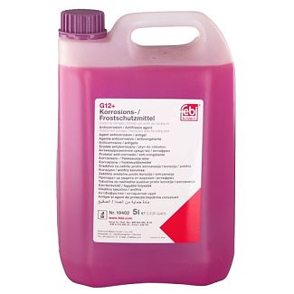 Антифриз-концентрат фиолетовый 5л G12+ -52ºС FEBI