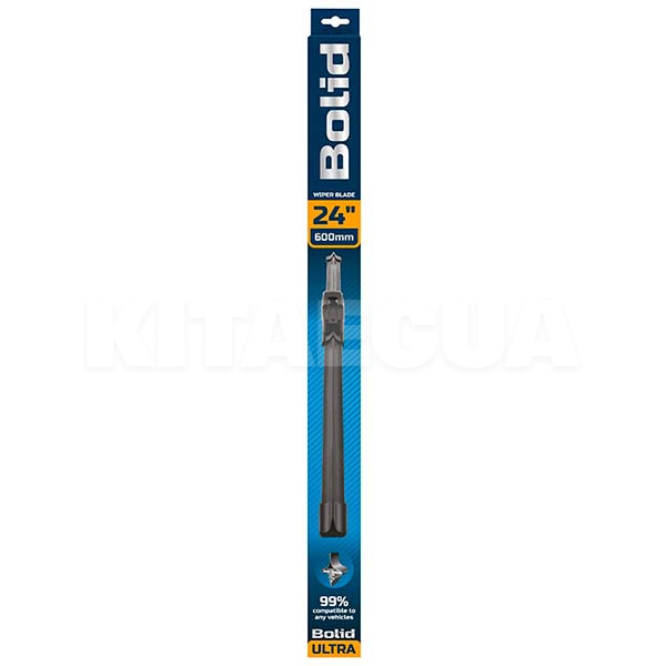 Щетка стеклоочистителя (дворник) 600мм бескаркасная ULTRA BOLID (50600) - 2