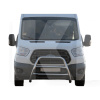 Кенгурятник WT022 Ford Transit 2014-н.в. нержавеющая сталь CAN (dd22442)