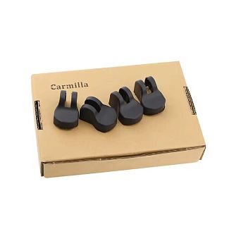 Накладка ограничителя дверей черная 4 шт HONDA