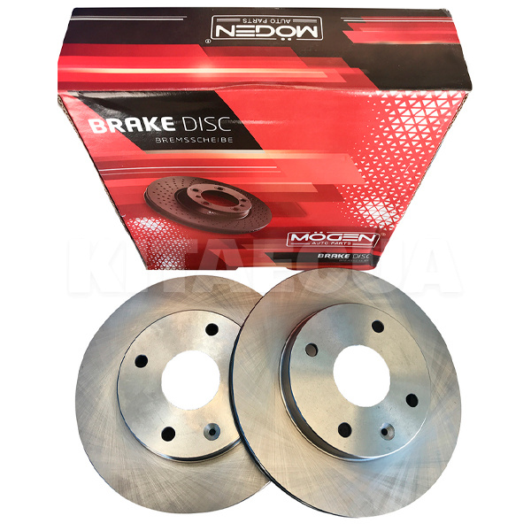 Диск тормозной передний (комплект 2шт) MOGEN на Chery CROSSEASTAR (B11-3501075)