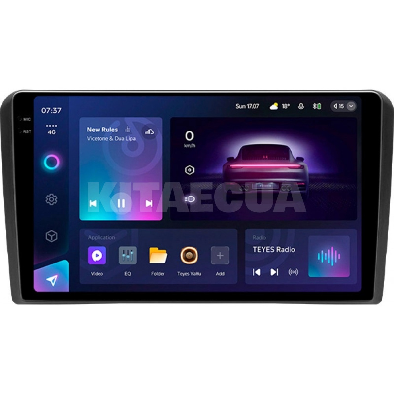 Штатная магнитола CC3 4+64 Gb 9" Audi A3 2 8P 2003-2013 2k Teyes (31080)