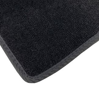 Текстильный коврик в багажник BYD F3 (2013-н.в.) черный BELTEX