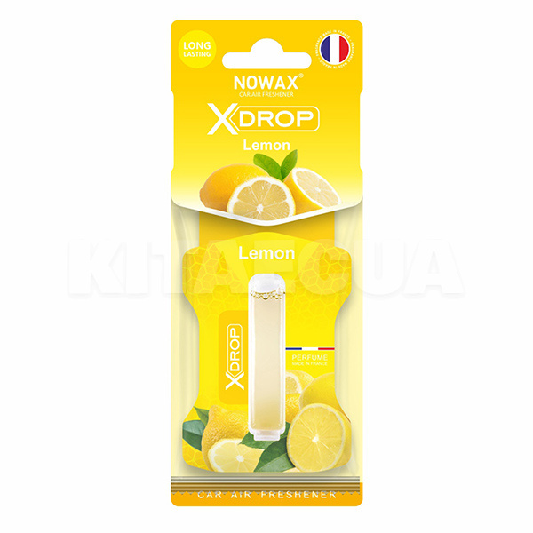 Ароматизатор "лимон" X Drop Lemon NOWAX (NX00055)