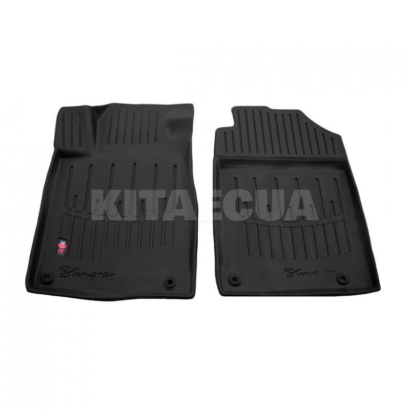 Резиновые коврики передние HONDA CR-V (2012-2016) HND клипсы Stingray (5008022)