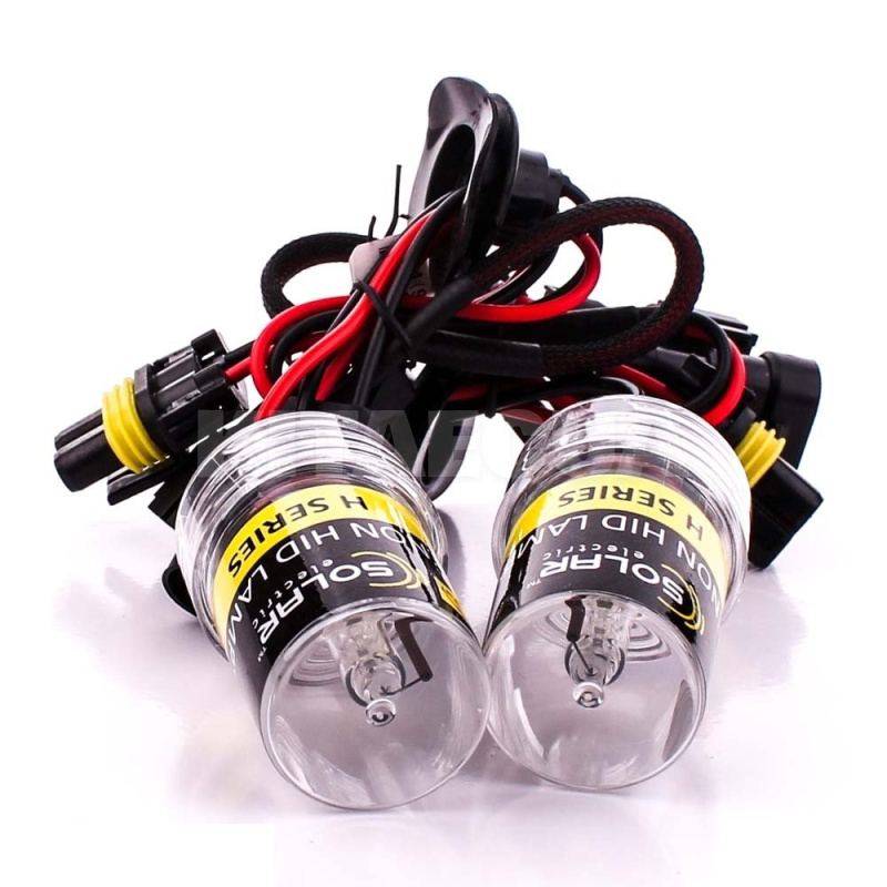 Ксеноновая лампа HB4 35W 85V (P22d) 6000K 2шт. Solar (9660) - 3