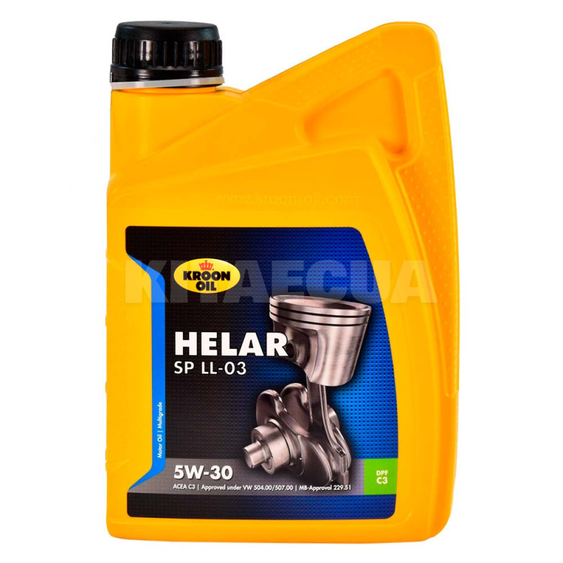 Масло моторное HELAR SP LL-03 1л 5W-30 синтетическое KROON OIL (33094)