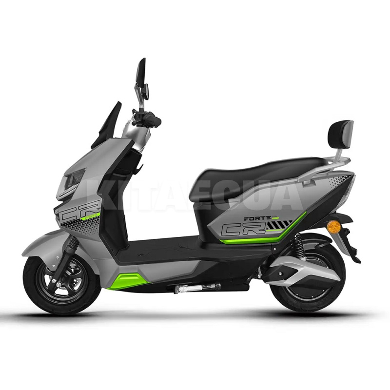 Электроскутер T11 50 км 2000 Вт серо-зеленый FORTE (152452-FORTE)
