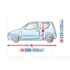Тент на авто Basic Garage S2 332x146x135 см хетчбек Kegel-Blazusiak (5-3952-241-3021)