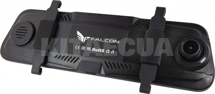 Зеркало заднего вида с регистратором 9.66" FALCON (HD80-LCD) - 6