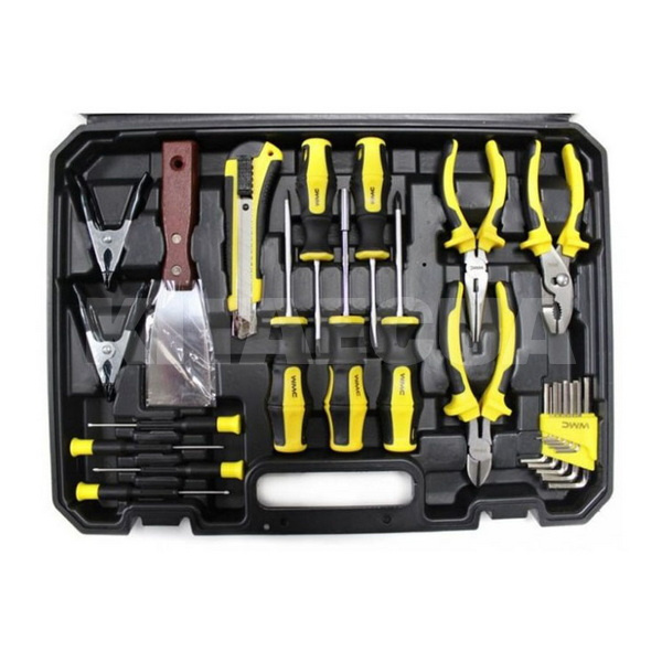Набір інструментів 1/4" 144 предмети WMC TOOLS (WT-20144) - 2