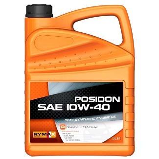 Масло моторное полусинтетическое 5л 10W-40 Posidon RYMAX