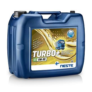 Масло моторное синтетическое 20л 5W-30 Turbo+ V5 NESTE