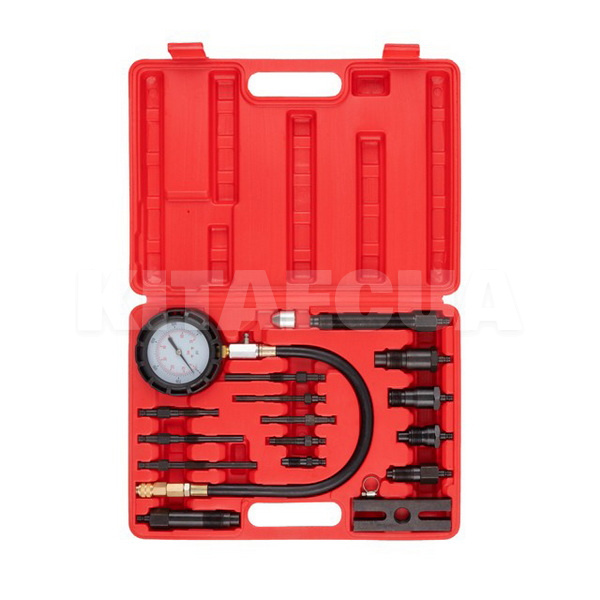 Компресометр дизельний (наб. 18 предметів) Intertool (AT-4003) - 8