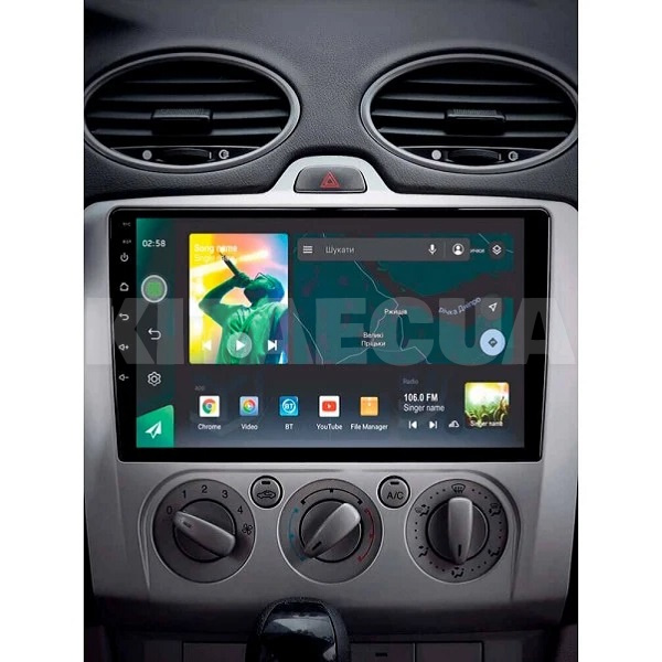 Штатная магнитола X9464 4+64 ГБ 9" Ford Focus 2 Mk 2 2004-2011 (F1) SIGMA4car (33331) - 2