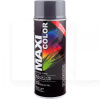 Краска-эмаль серая графит 400мл универсальная декоративная MAXI COLOR (MX7024)