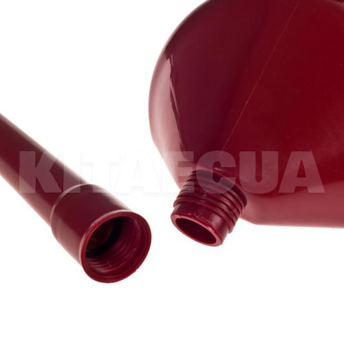 Лійка пластикова з фільтром Червона VITOL (ЛП-03) - 2