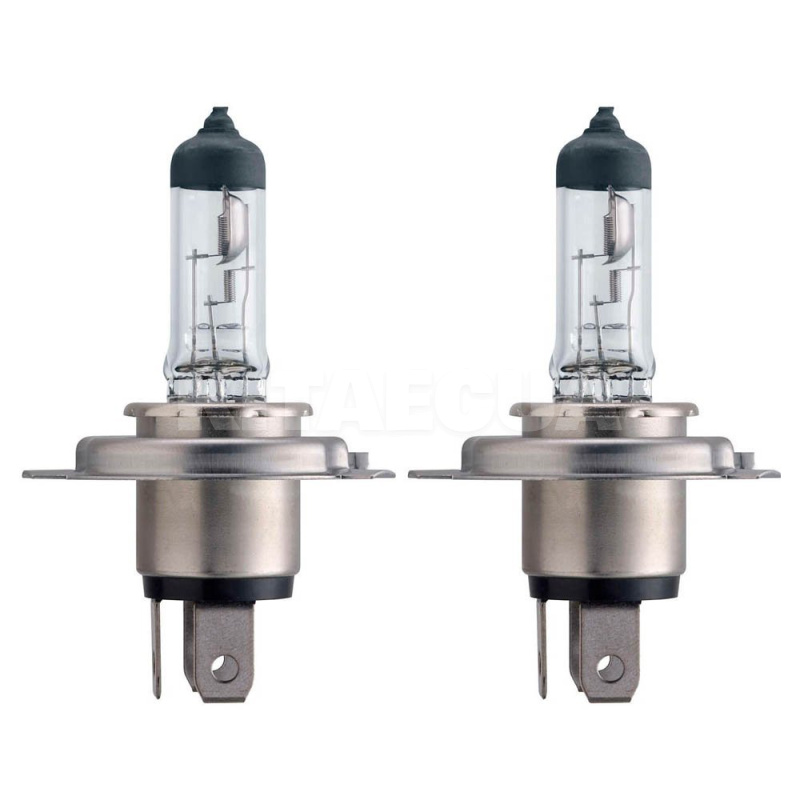 Галогенные лампы H4 60/55W 12V Vision Plus +60% комплект PHILIPS (12342 VP C2) - 2