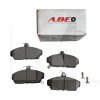 Колодки тормозные передние (с ушком) ABE на Geely EMGRAND EC7 (1064001724-01)