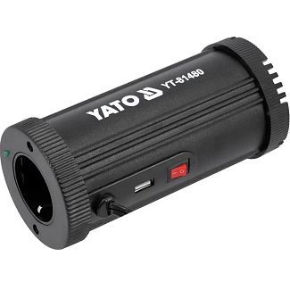 Інвертор 12-230В 150Вт YATO
