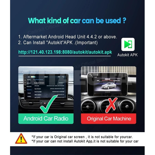 Адаптер Carplay/Android Auto CCPA Wireless Carlinkit (CLK-CPA) - 4