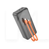 Повербанк Sharp charger 30000mAh 20W черный HOCO (6942007606134)
