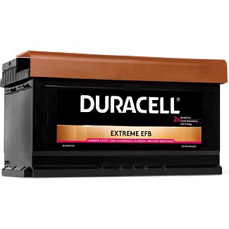 Автомобільний акумулятор Extreme EFB 75Аг 730А "+" праворуч DURACELL