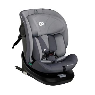 Автокресло детское Isofix 0-36 кг серое Kinderkraft