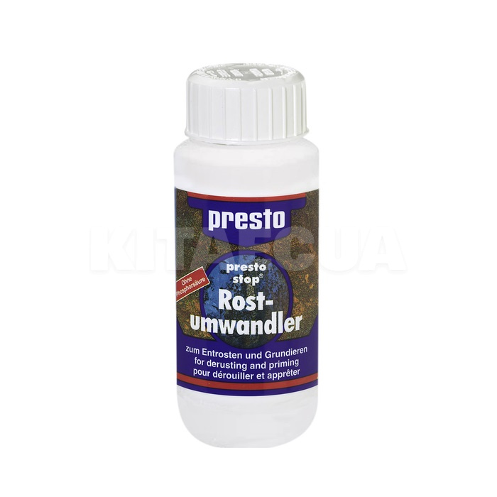Перетворювач іржі 100мл Rust Umwandler PRESTO (603079)