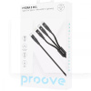 Кабель Proove Hydra 3 in1 Type-C + Micro USB + Lightning (1m) PROOVE (602440001)