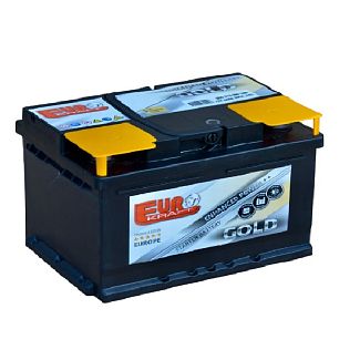 Аккумулятор автомобильный 60ч 600А "+" справа EUROKRAFT
