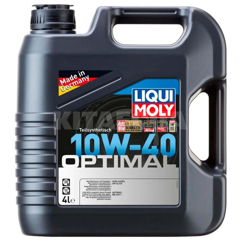 Масло моторне Напівсинтетичне 4л 10W-40 Optimal LIQUI MOLY (3930)