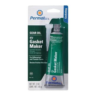 Герметик автомобільний формувач прокладок 85г Gasket MAKER сірий Permatex