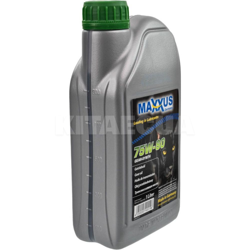 Масло трансмиссионное синтетическое 1л 75W80 Gear-Synth Maxxus (75W80-GEAR-SYNTH-001) - 4
