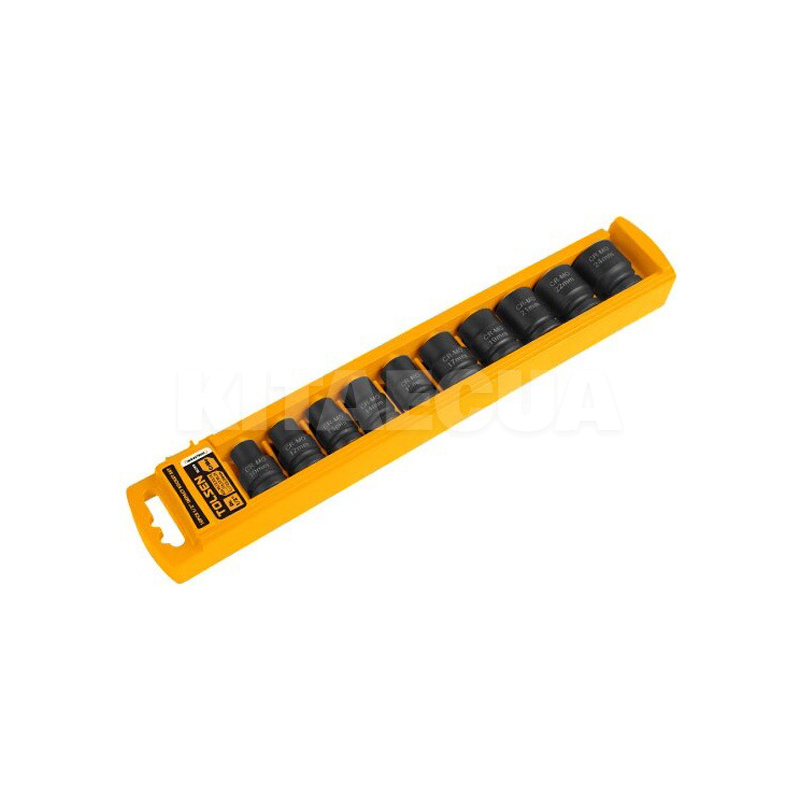 Набір торцевих ударних головок 1/2" 10 предметів TOLSEN (18295)