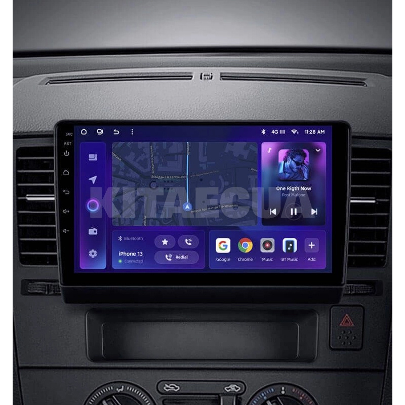 Штатна магнітола MOSS M2 4+32 Gb 9" Nissan Tiida C11 2004-2013 (F1) AMS (49378) - 2