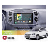 Штатная магнитола X9232 2+32 Gb 9" Volkswagen Tiguan 1 NF 2006-2017 (F1)(L1) черная SIGMA4car (33882)