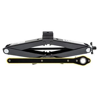 Домкрат механический ромбовидный до 2т (98мм-442мм) с трещоткой EL 101 816 ELEGANT